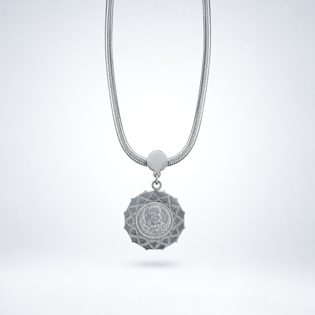 Black Sovereign Pendant Necklace