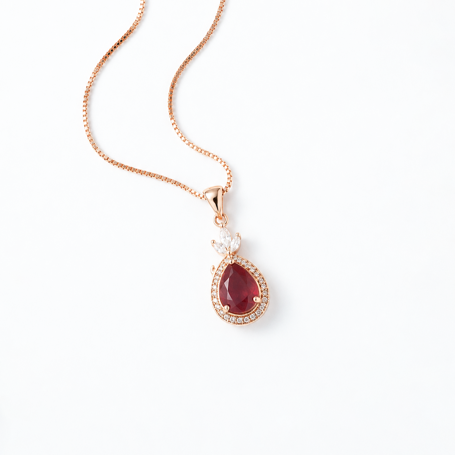 Sovereign Ruby Necklace