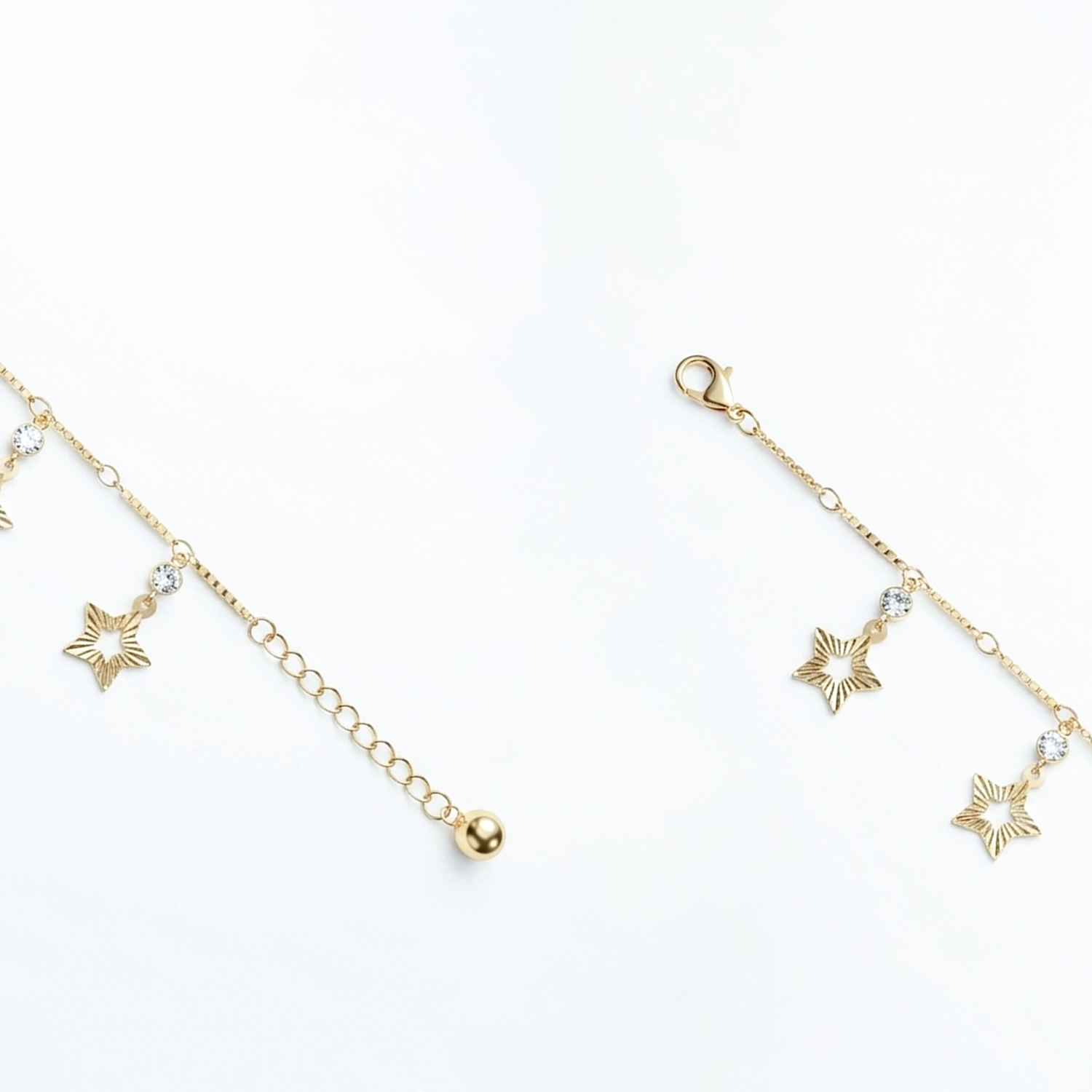 Midnight Dewdrop Anklet
