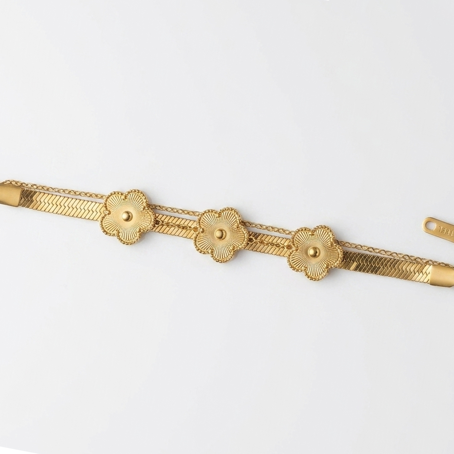 The Aurelia Petal Anklet