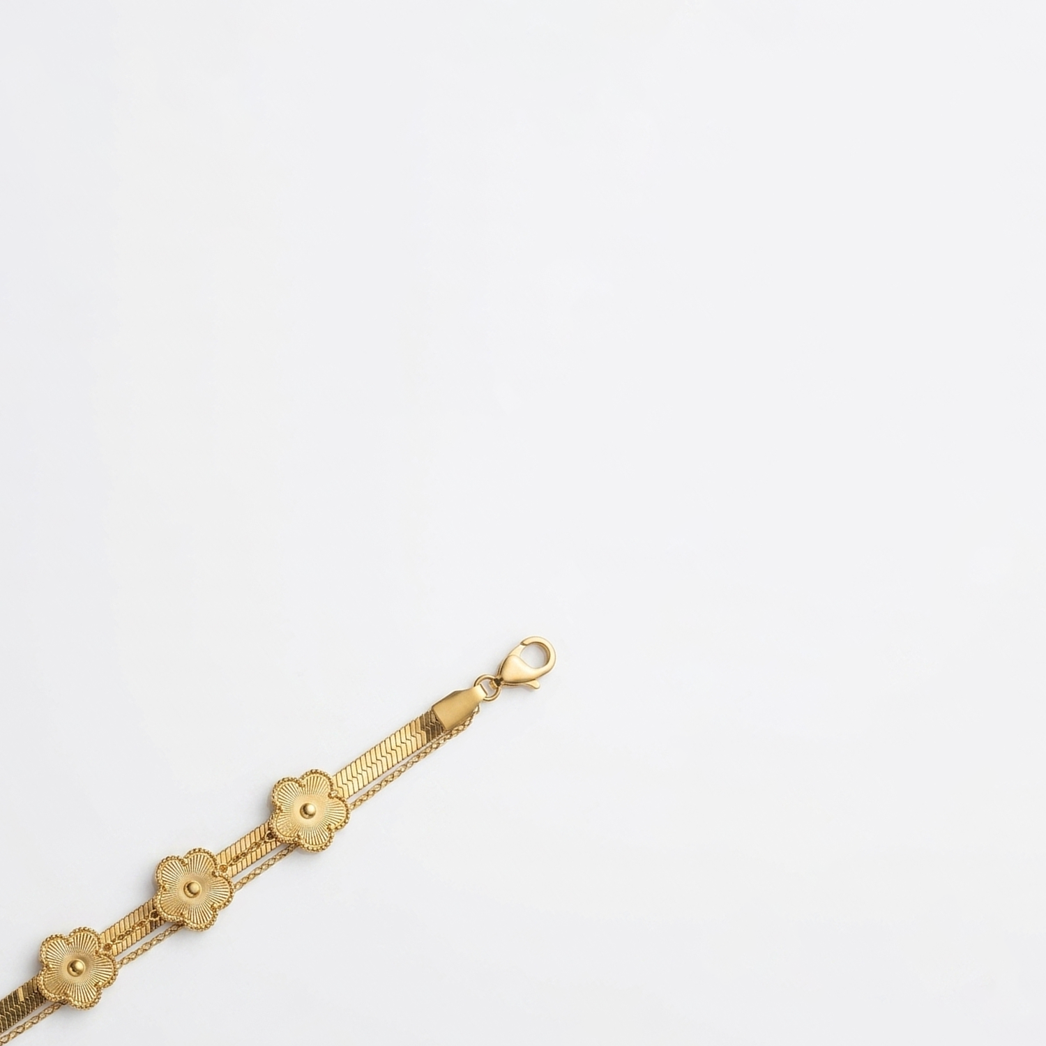 The Aurelia Petal Anklet