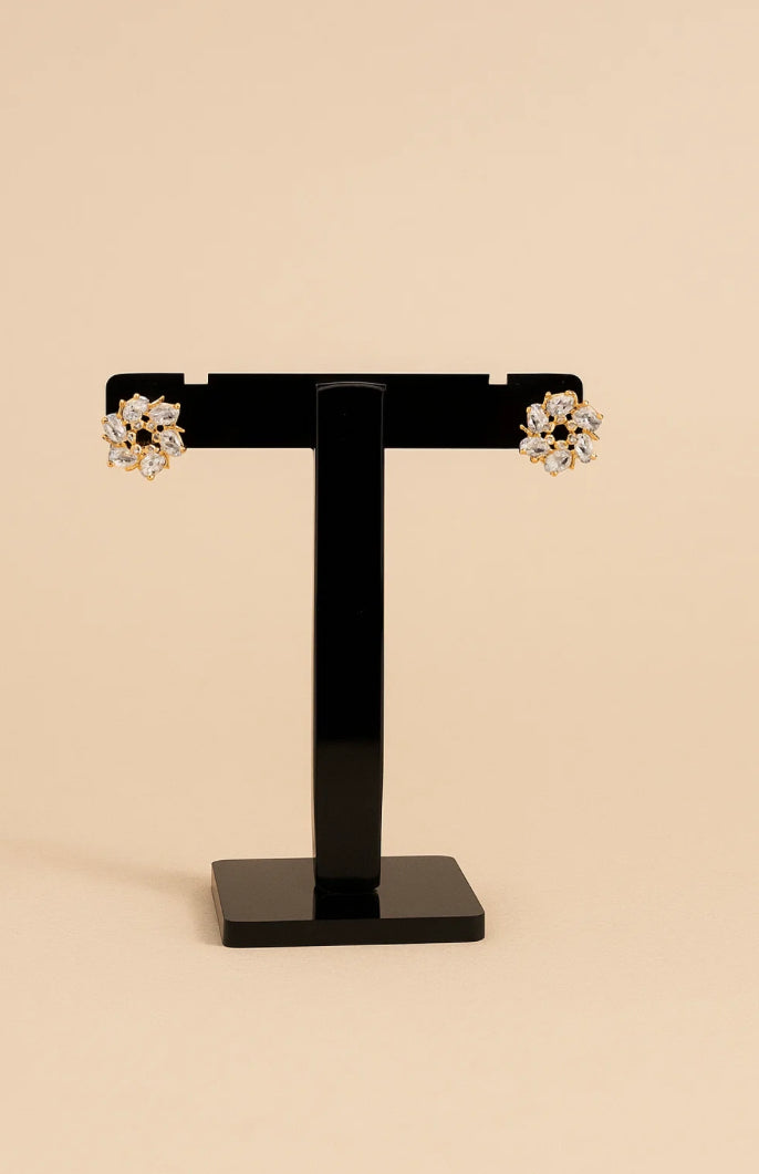 Diamond earrings by Zevari