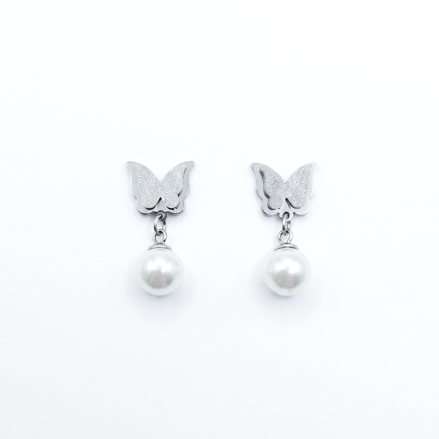 Flutter Pearl Earrings