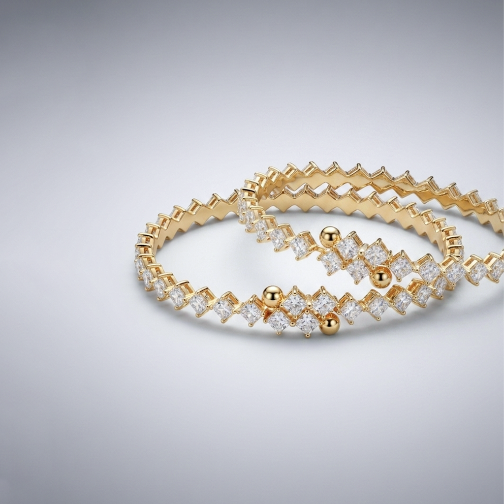 GOLD Bangles[PAIR]