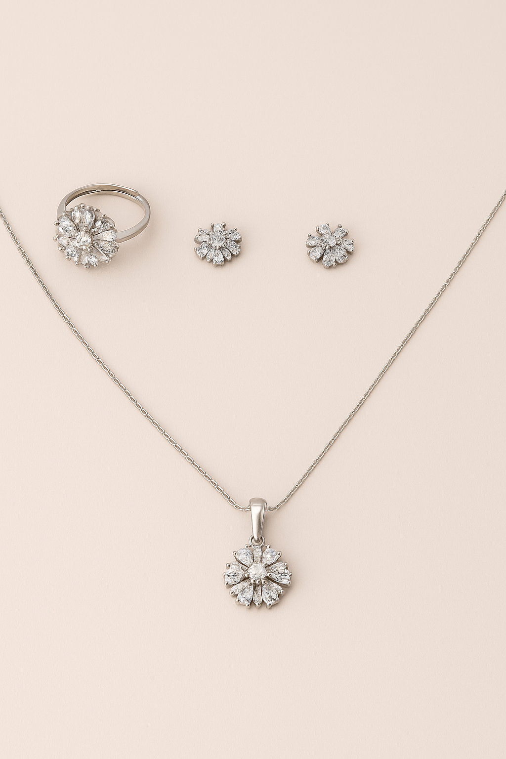 Floral Sparkle Set (with ring free)