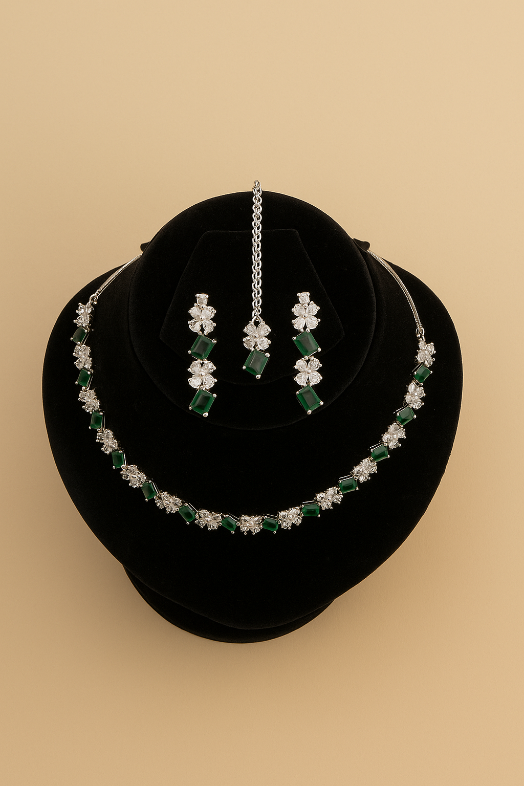 Regal Green Sparkle Set