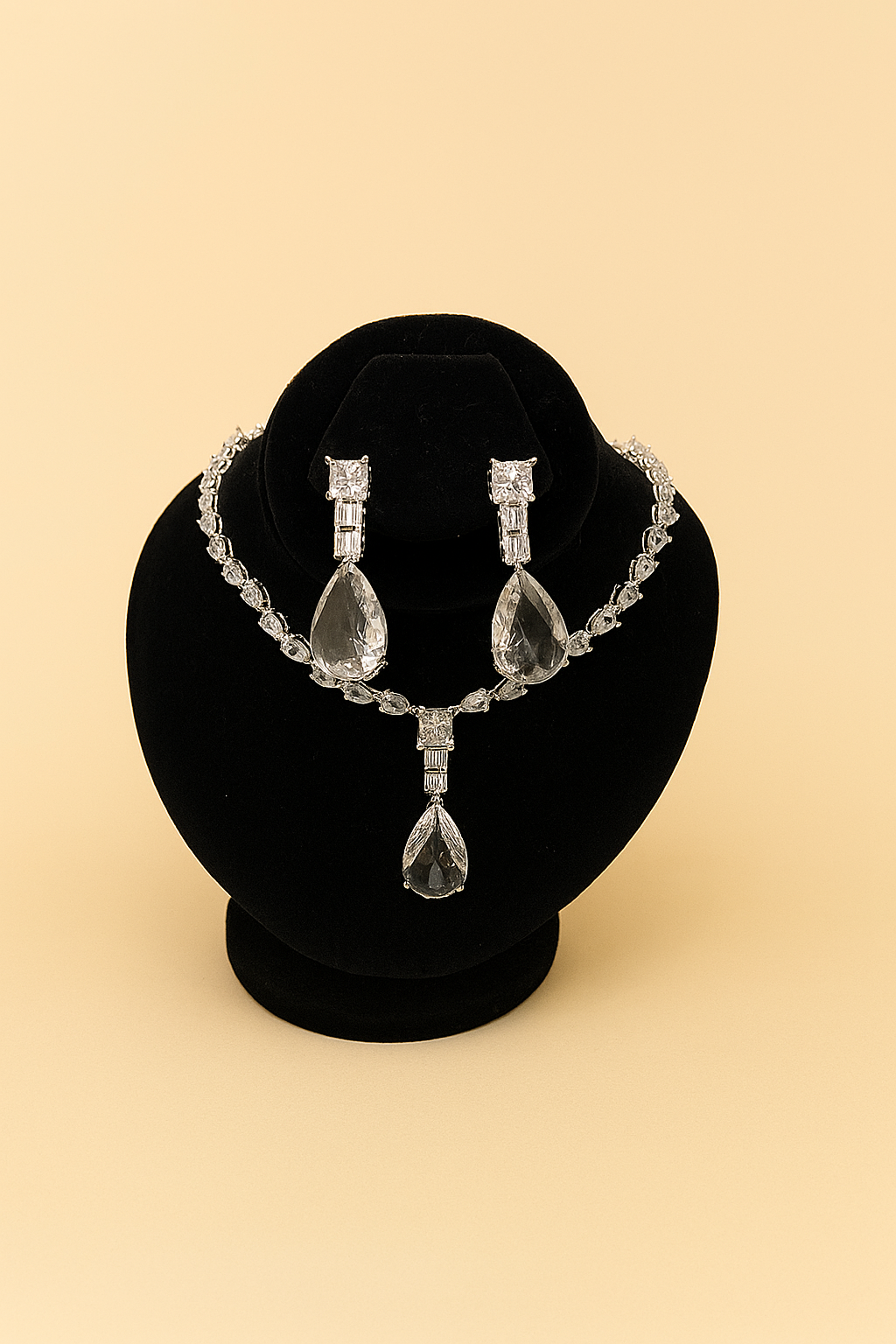 Crystal Teardrop Elegance Set