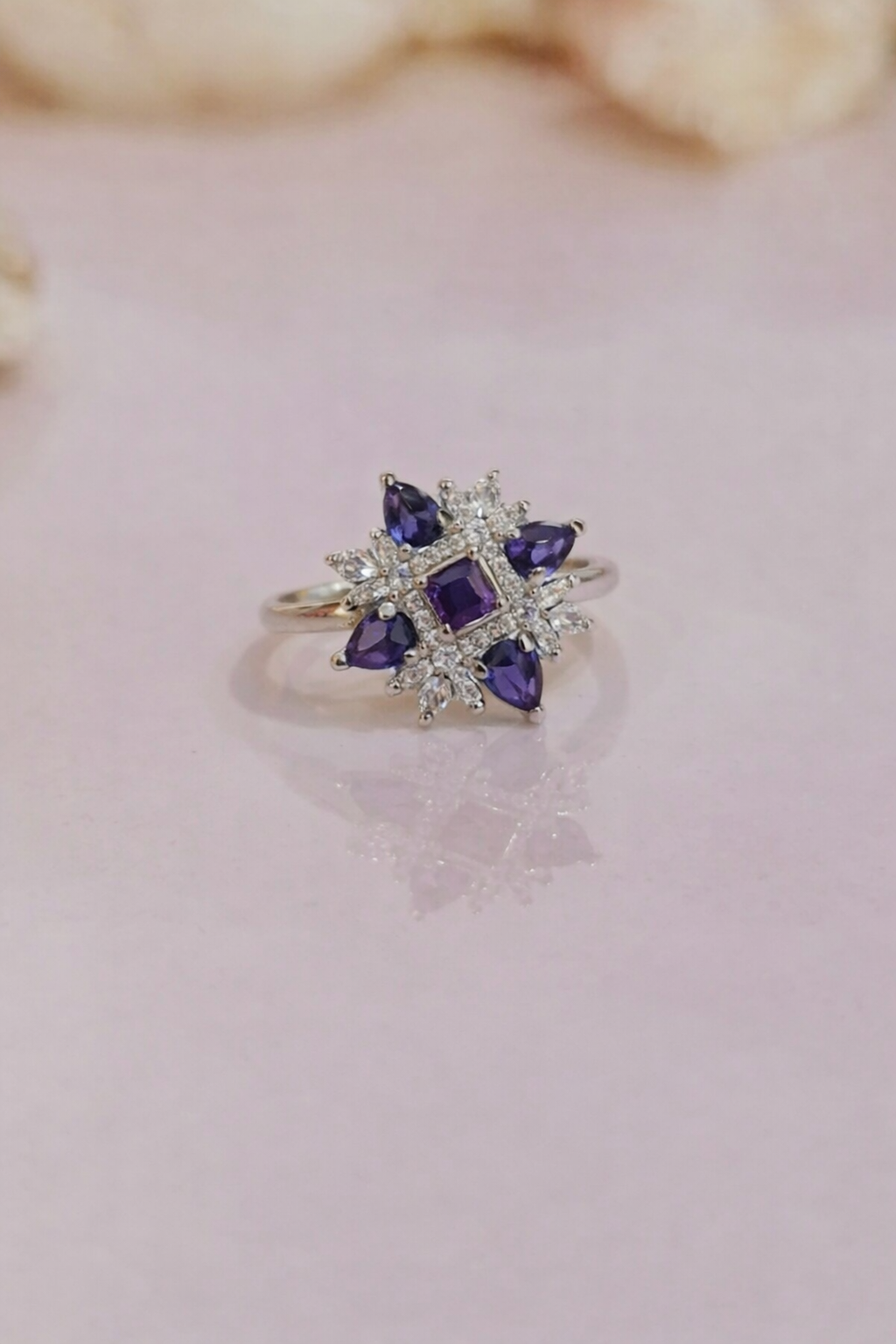PURPLE STARLIGHT RING