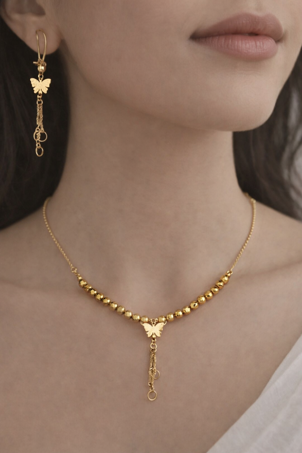 Butterfly Grace Necklace Set