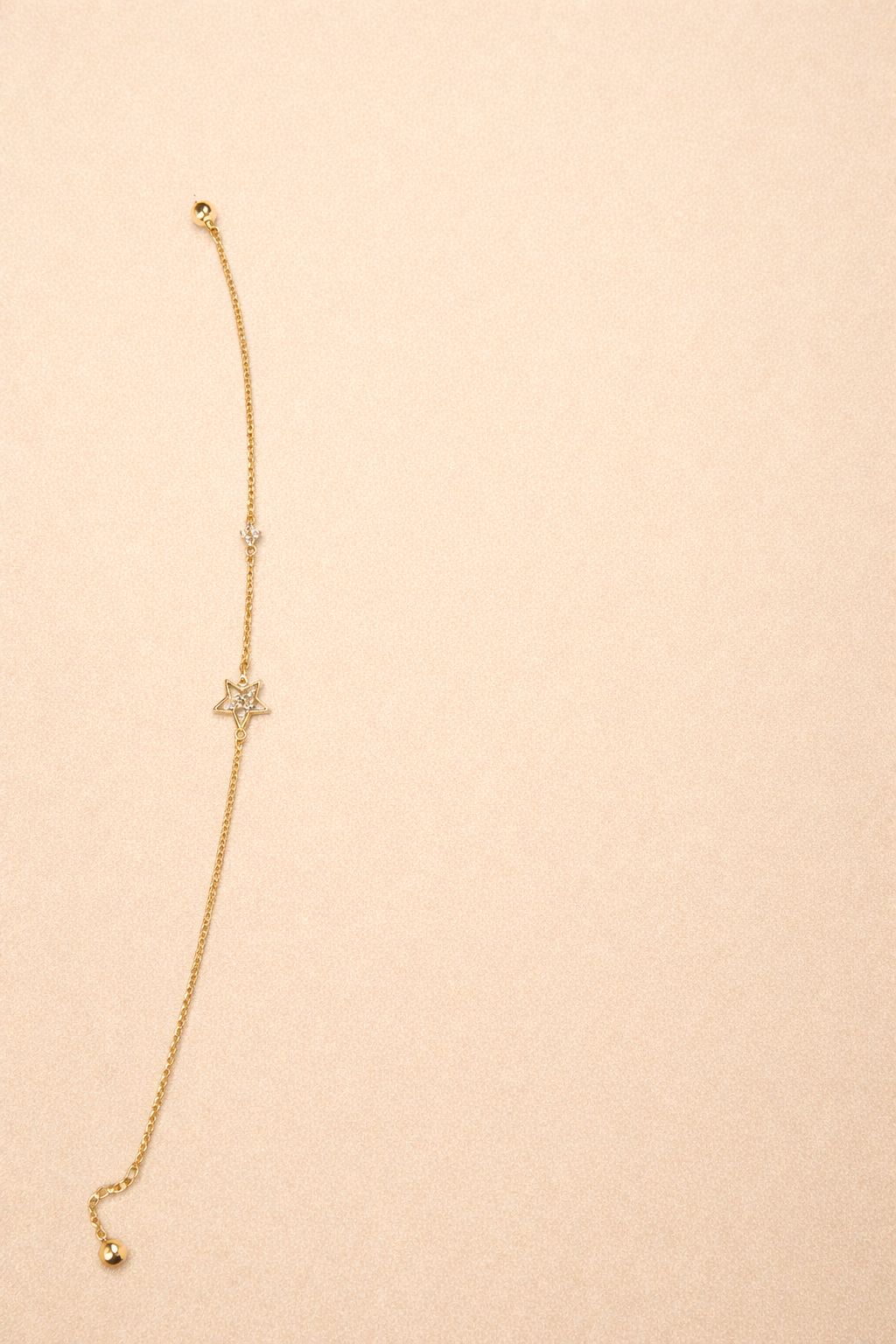 Golden Star Anklet