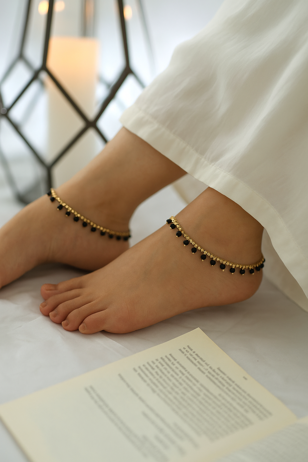 Golden Aura Anklet