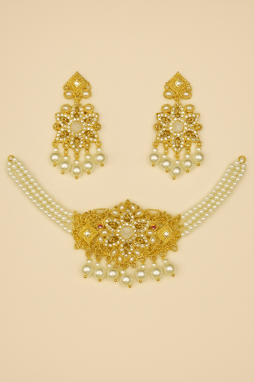 Golden Grace Bridal Set