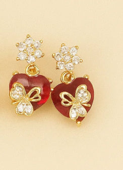 Zevari Heart Earrings