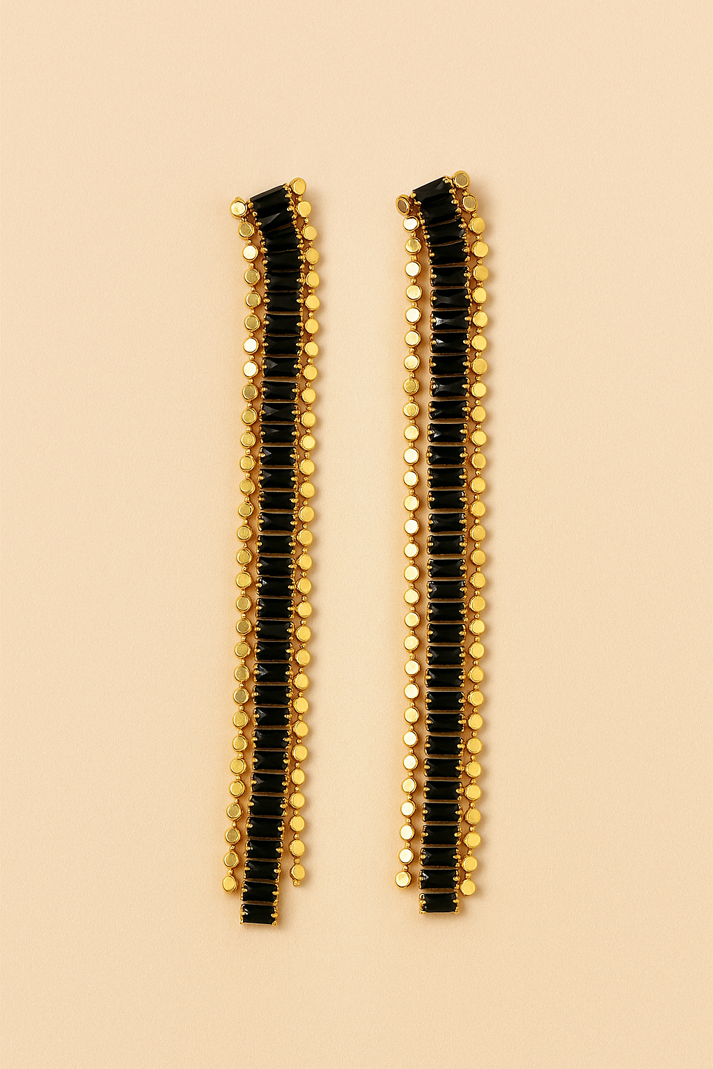 Zevari Long Earrings