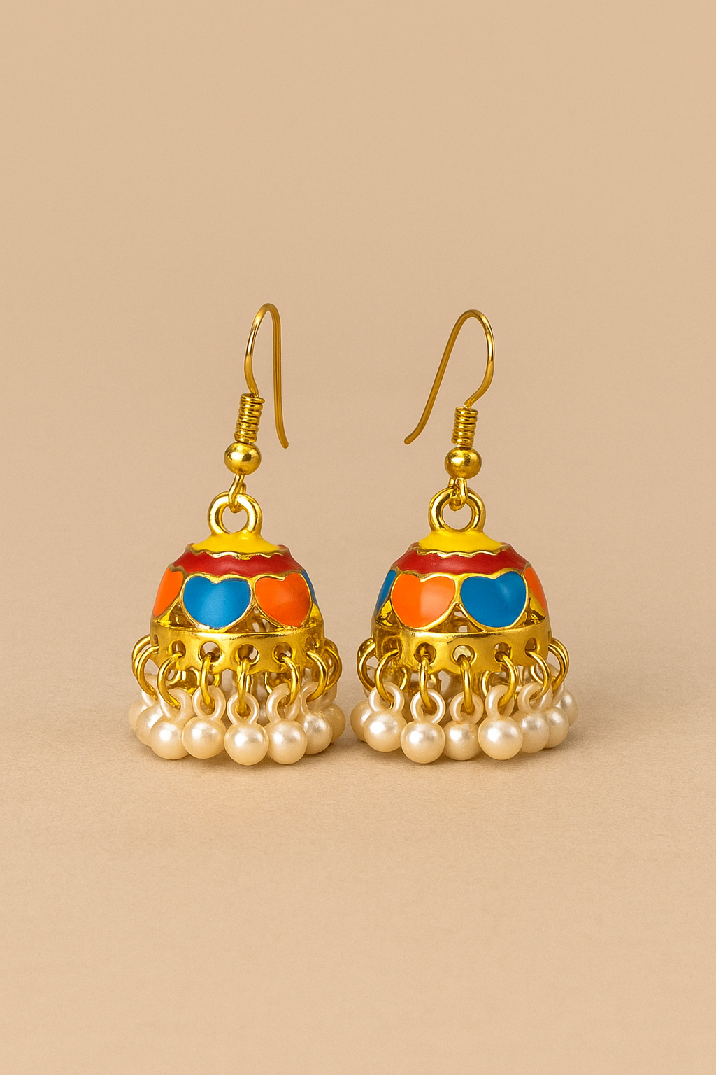 Zevari Multi Colors Earrings